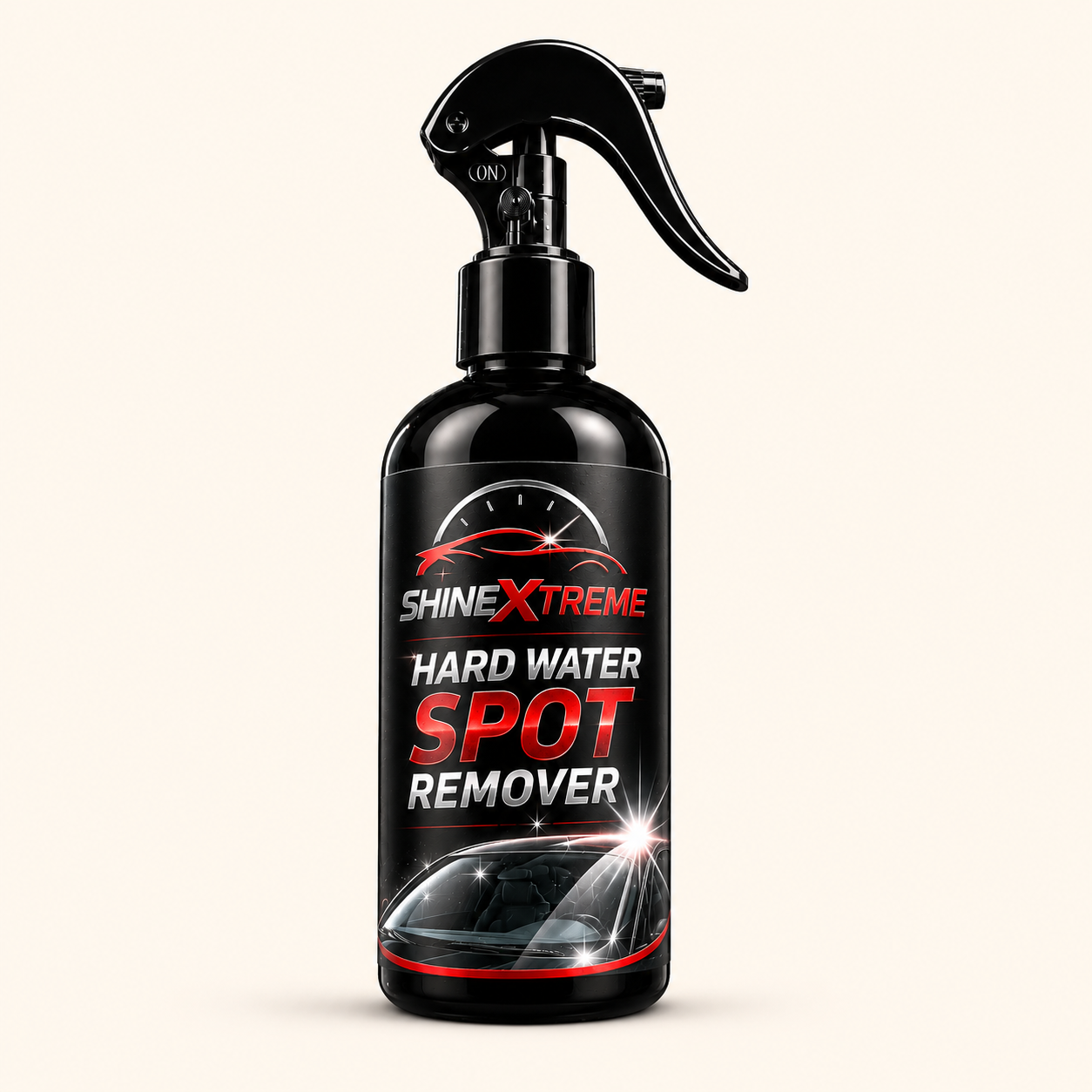 Hard water spot remover