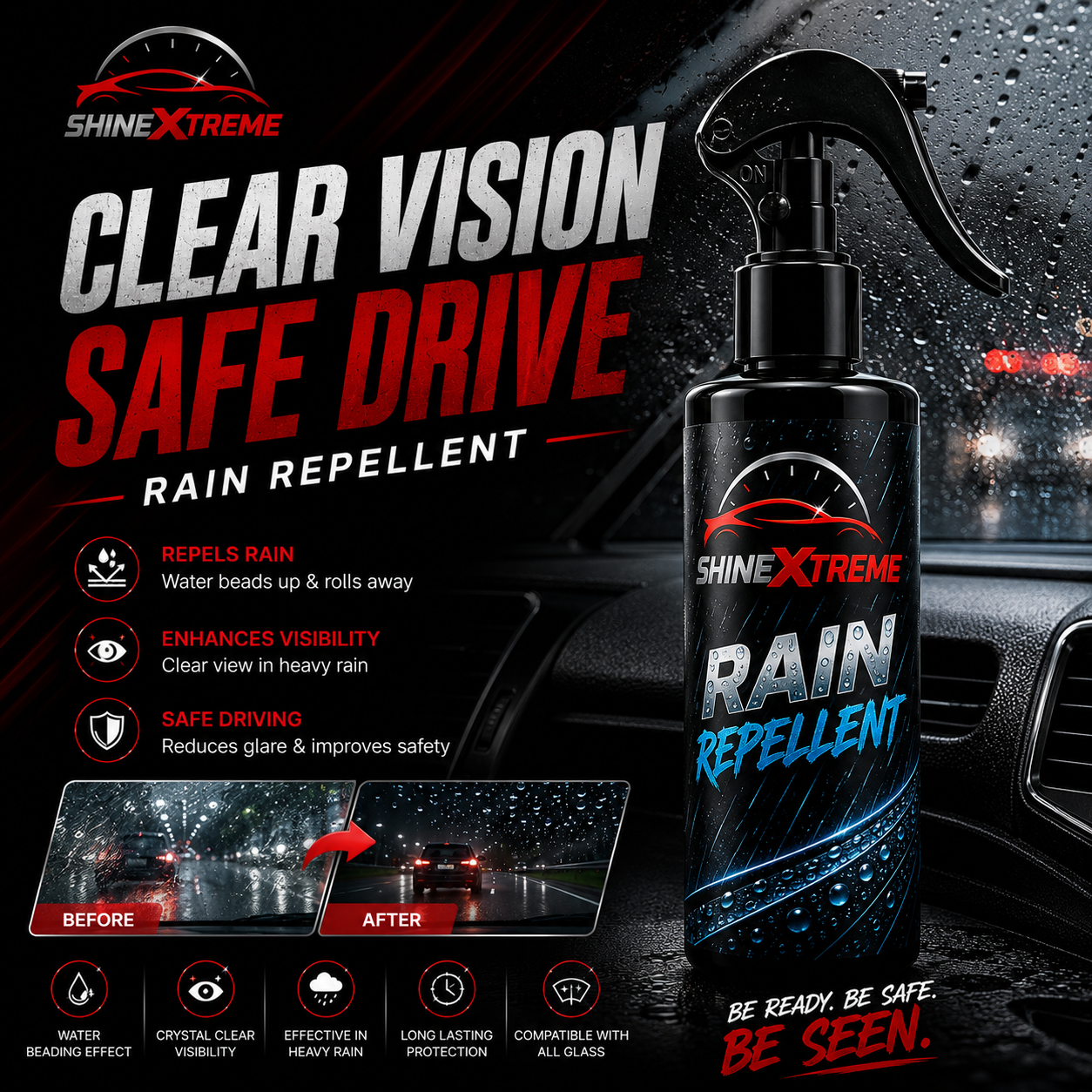 Rain repellent